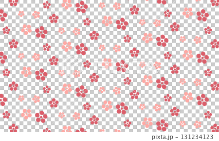 大きさが違う小梅模様の線がラフなピンクの壁紙 大きさが違う小梅模様の線がラフなピンクの壁紙 131234123