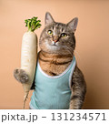 大根を持つ猫 131234571