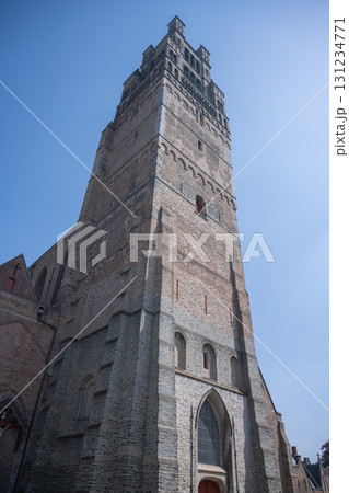 シント・サルヴァトール聖堂(世界文化遺産・ブルージュ歴史地区)/ブルージュ、ベルギー シント・サルヴァトール聖堂(世界文化遺産・ブルージュ歴史地区)/ブルージュ、ベルギー 131234771