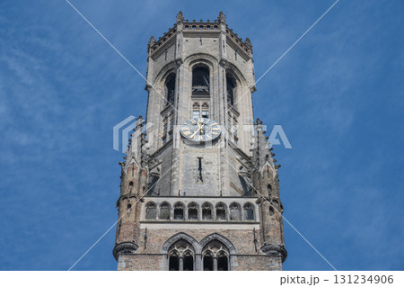 ブルージュ鐘楼（世界文化遺産・ブルージュ歴史地区）／ブルージュ、ベルギー 131234906