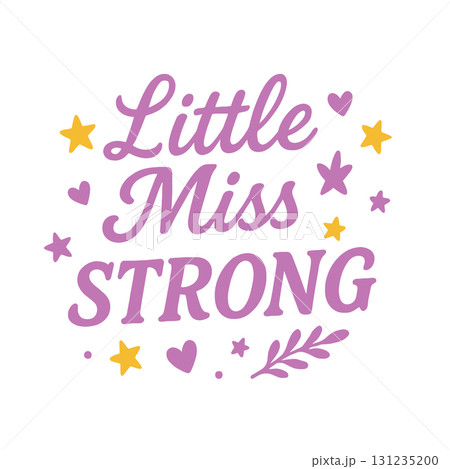 Little Miss Strong - Design for Baby T-Shirts and Gifts 131235200