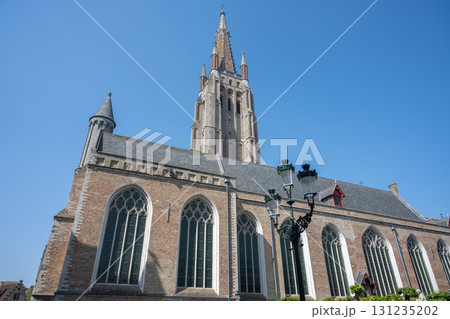 聖母教会(世界文化遺産・ブルージュ歴史地区)/ブルージュ、ベルギー 聖母教会(世界文化遺産・ブルージュ歴史地区)/ブルージュ、ベルギー 131235202
