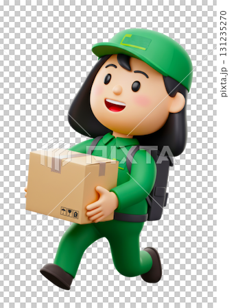 笑顔で元気な配達員 笑顔で元気な配達員 131235270