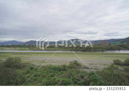 川辺橋から見た紀ノ川（熊野街道） 131235911