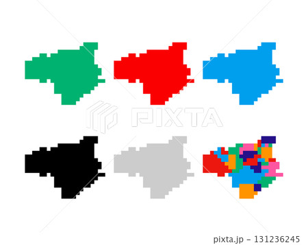 ドット絵の地図＿徳島県＿角ドット-03 131236245