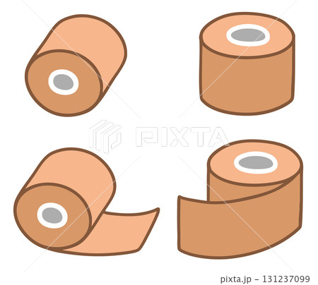 筋肉サポートとケア、キネシオロジーテーピング02 筋肉サポートとケア、キネシオロジーテーピング02 131237099
