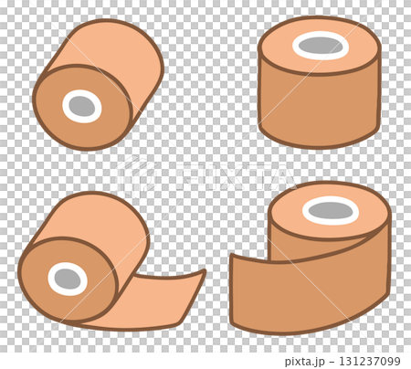 筋肉サポートとケア、キネシオロジーテーピング02 筋肉サポートとケア、キネシオロジーテーピング02 131237099