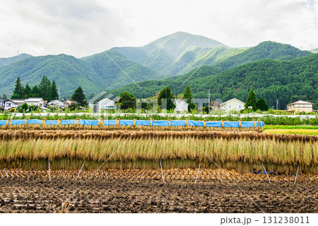 はさがけの風景　松本市 131238011