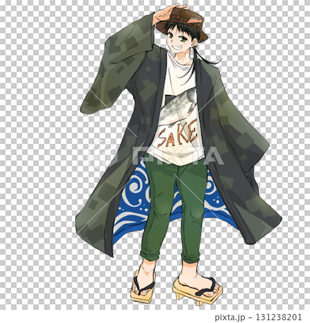飯糰裡有擬人化的鮭魚 131238201