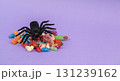 Halloween sweets and spider. Halloween 131239162