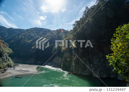 三重県 奈良県 和歌山県 瀞峡の風景 三重県 奈良県 和歌山県 瀞峡の風景 131239497