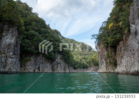 三重県　奈良県　和歌山県　瀞峡の風景 131239553