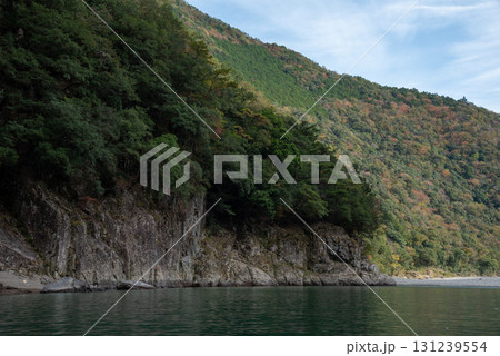 三重県　奈良県　和歌山県　瀞峡の風景 131239554