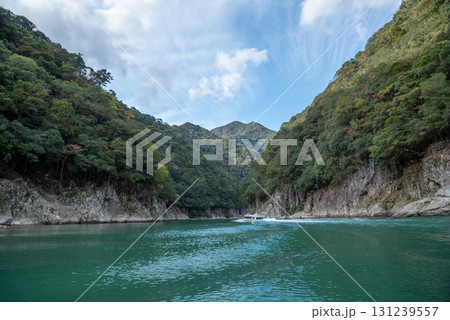 三重県　奈良県　和歌山県　瀞峡の風景 131239557