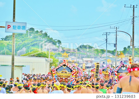 大原はだか祭りの風景　千葉 131239683