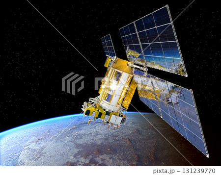 Navigation space satellite Navigation space satellite 131239770