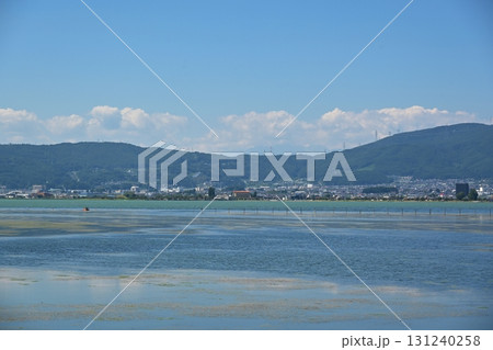 夏の諏訪湖　長野 131240258