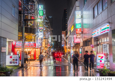 《東京都》錦糸町駅前・都市夜景 131241494
