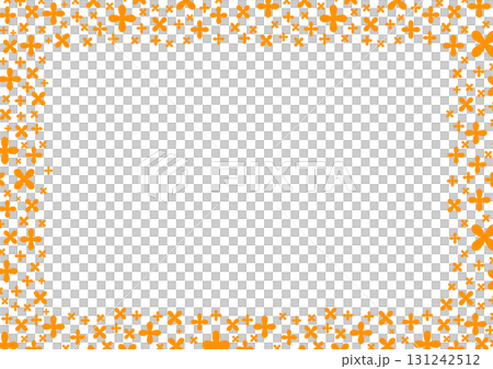 桂花插畫框架素材 桂花插畫框架素材 131242512