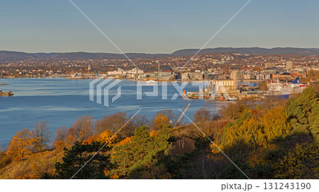 Oslo Autumn Cityscape Norway Oslo Autumn Cityscape Norway 131243190