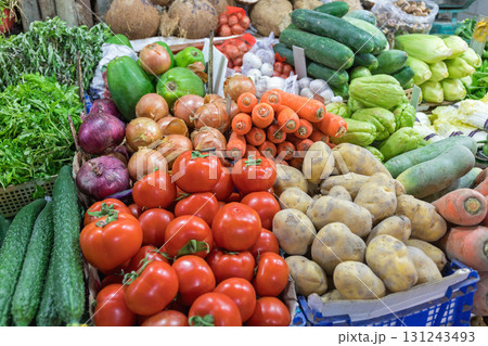 Vegetables Market 131243493