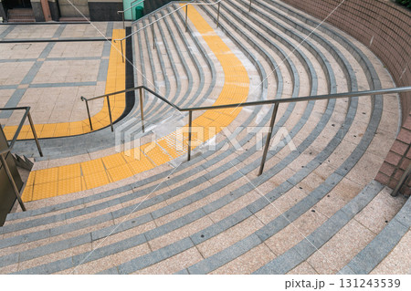 Curved Stairway Curved Stairway 131243539