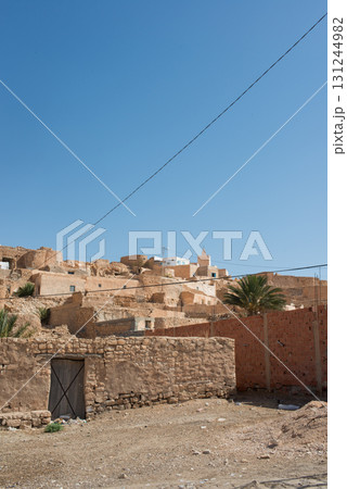 Berber village of Tamazrat or Tamezret, in Tunisia 131244982