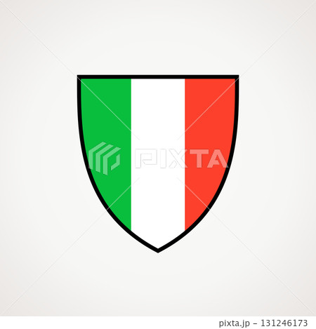 Shield - flag of Italy Shield - flag of Italy 131246173