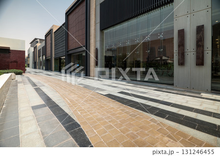 Modern Shopping District in Saudi Arabia 131246455