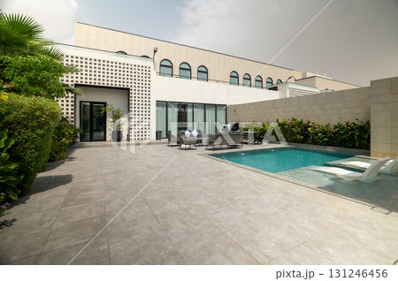 Modern Villa with Pool in Saudi Arabia 131246456