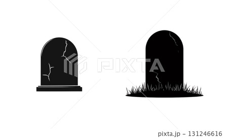 ハロウィンに使える墓石 131246616