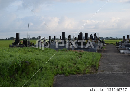 水田の中の集団墓地 131246757