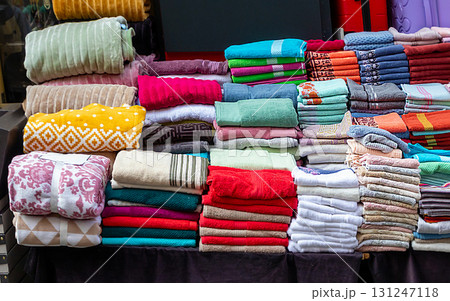 Clothes on Istanbul market 131247118