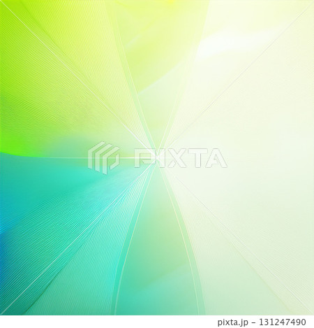 ブルー グリーン イエロー の背景素材 131247490