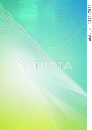 ブルー グリーン イエロー の背景素材 131247686