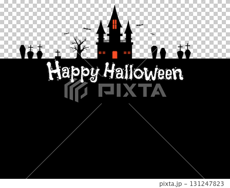 秋の素材 ハロウィンのフレーム枠 文字 秋の素材 ハロウィンのフレーム枠 文字 131247823