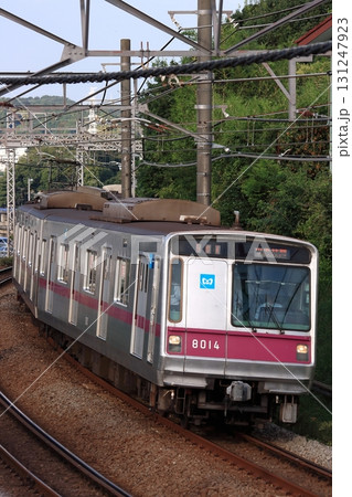 田園都市線を疾走する東京メトロ8000系電車の直通列車_2010/10/7撮影 田園都市線を疾走する東京メトロ8000系電車の直通列車_2010/10/7撮影 131247923