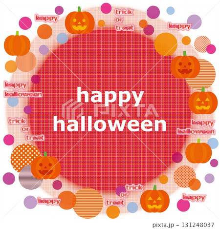 ハッピーハロウィーン happy halloween ジャック・オー・ランタン かぼちゃ チェック模 ハッピーハロウィーン happy halloween ジャック・オー・ランタン かぼちゃ チェック模 131248037