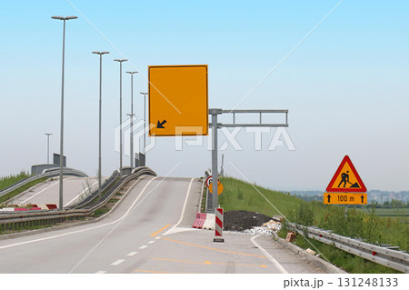 Empty highway road 131248133