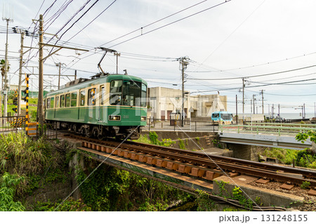 路面電車の走る路面区間 路面電車の走る路面区間 131248155