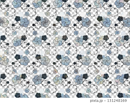 梅の和風背景素材 梅の和風背景素材 131248169