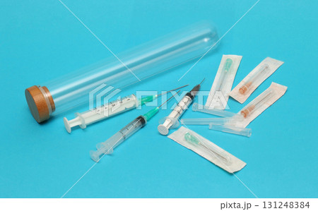 Injection and needles Injection and needles 131248384