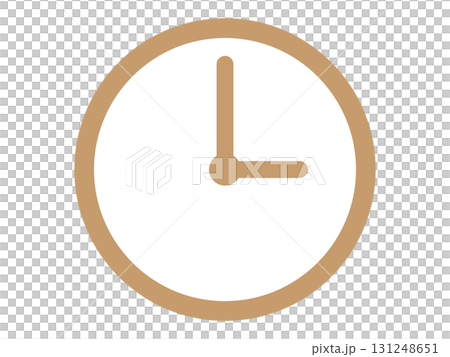 Clock icon (time mark) 131248651