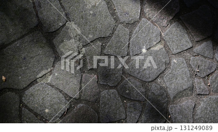 石材の地面 131249089