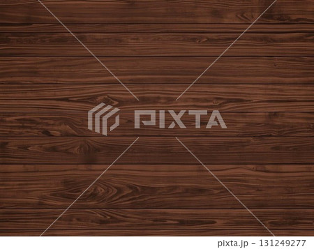 深みのある茶色の木目のイラスト 深みのある茶色の木目のイラスト 131249277