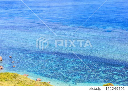 快晴の宮古島ドライブスポット 比嘉ロードパークからの眺望 131249301