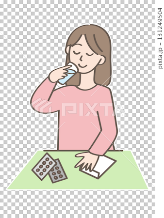 People who take medicine 131249504