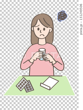 People who take medicine 131249506