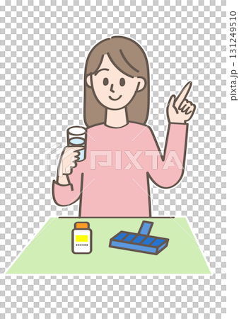 People who take supplements People who take supplements 131249510