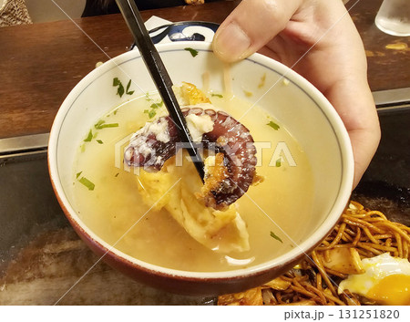 大阪　天王寺　阿倍野　鉄板焼き　明石焼き 131251820